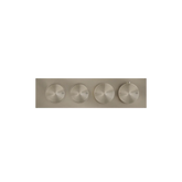 Gessi Origini mitigeur thermostatique de douche avec 2 fonctions et boutons marche-arrêt 66222 + 63011